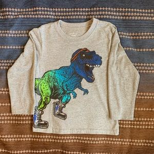 Kids Dinosaur themed T shirt